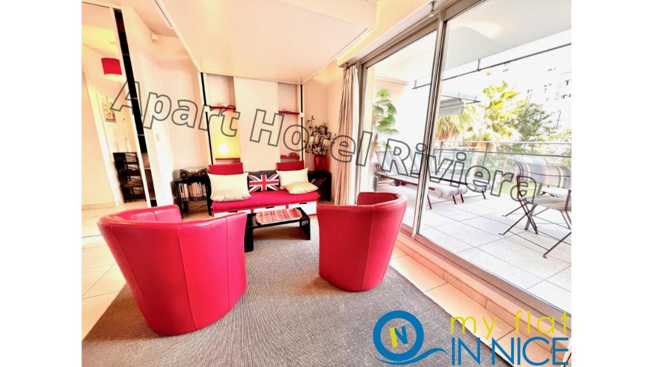 Aparthotel Riviera - Coeur Nice - Grand Superieur Studio Ac - Incroyable Terrasse - Garden View - Terrasse Jardin Pastorelli 1 Luaran gambar